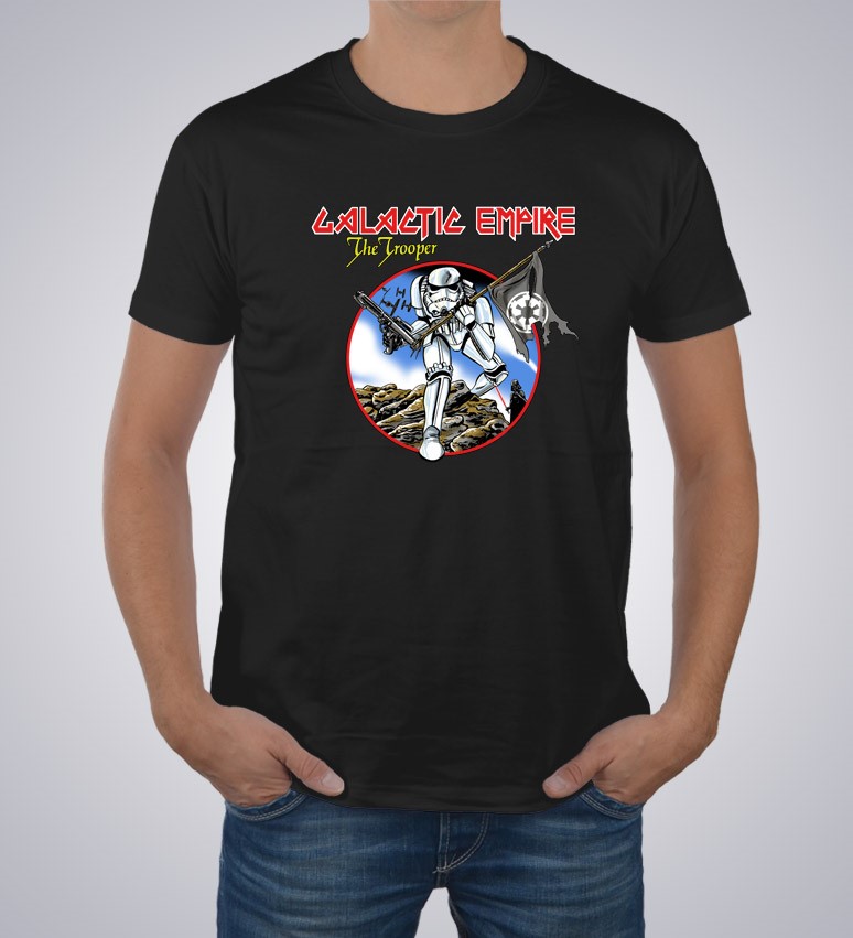 Koszulka z nadrukiem Galactic Trooper