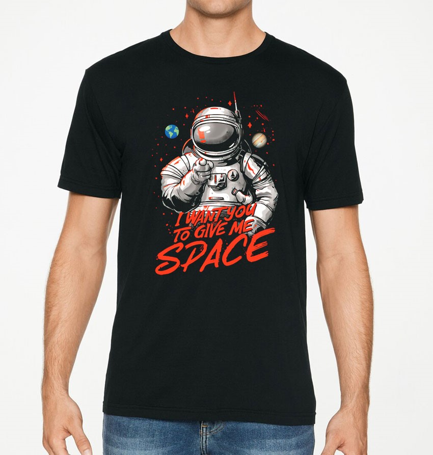 Koszulka z nadrukiem Need Some Space