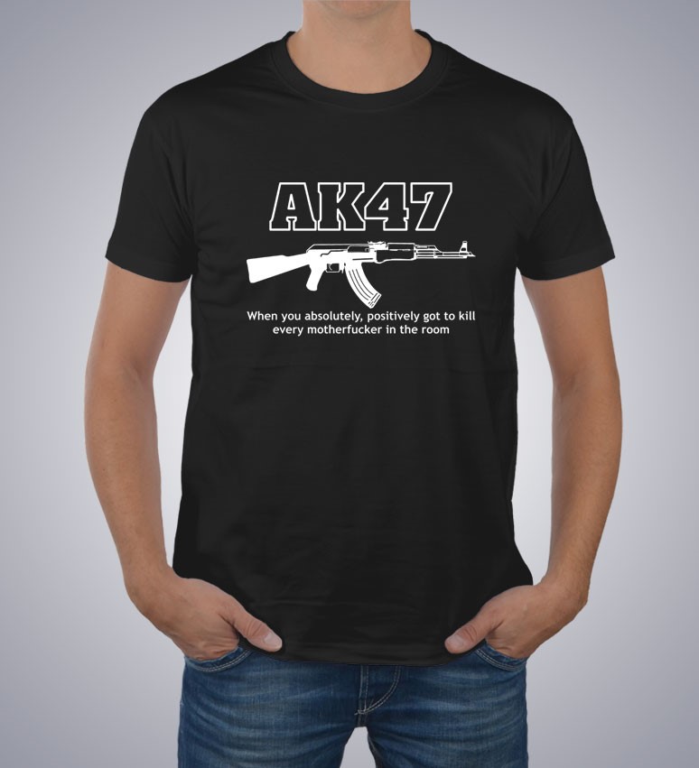 Koszulka z nadrukiem AK47