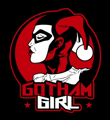 Koszulka damska z nadrukiem Gotham Girl