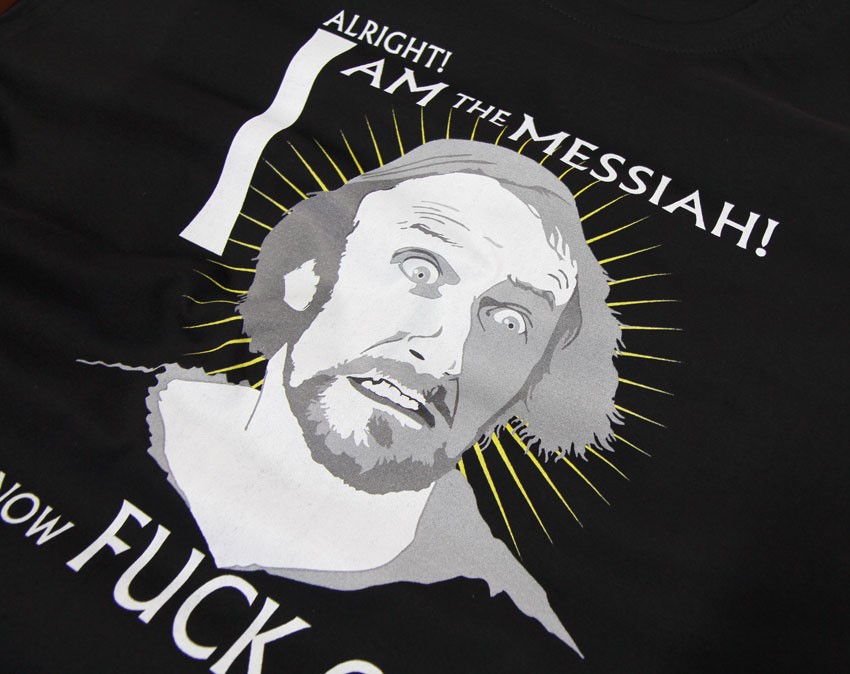Koszulka z nadrukiem I'm The Messiah