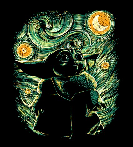Koszulka z nadrukiem Baby Yoda 3