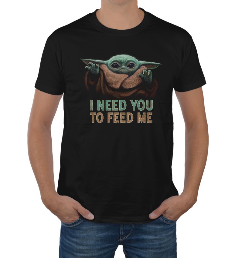 Koszulka z nadrukiem Feed Me