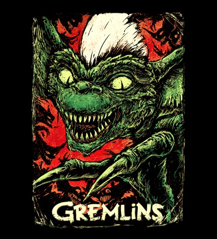 Koszulka z nadrukiem Gremlins