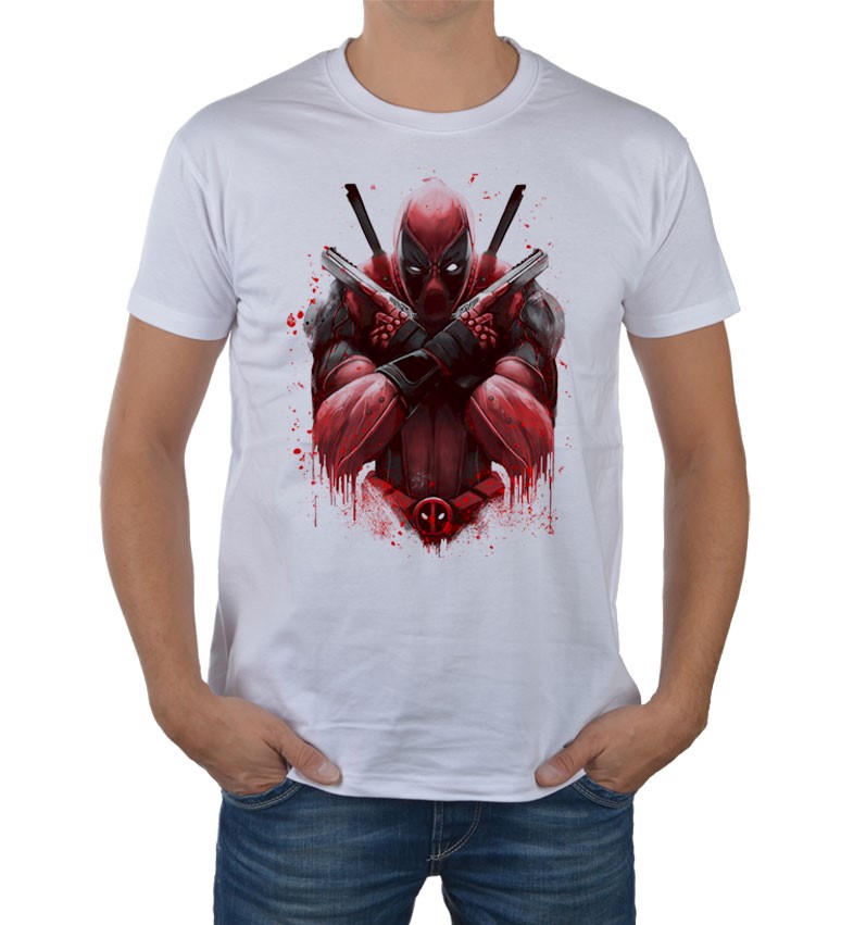 Koszulka z nadrukiem Deadpool 1