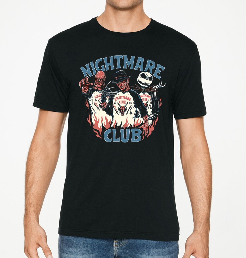 Koszulka z nadrukiem NIGHTMARE CLUB