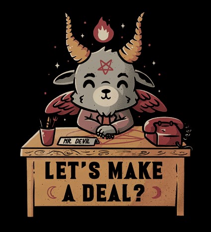 Koszulka z nadrukiem Let's Make A Deal