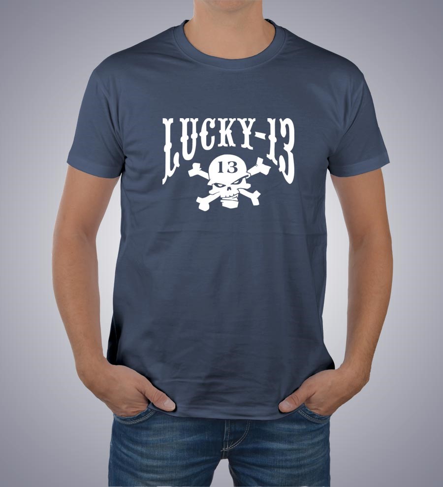 Koszulka z nadrukiem Lucky 13