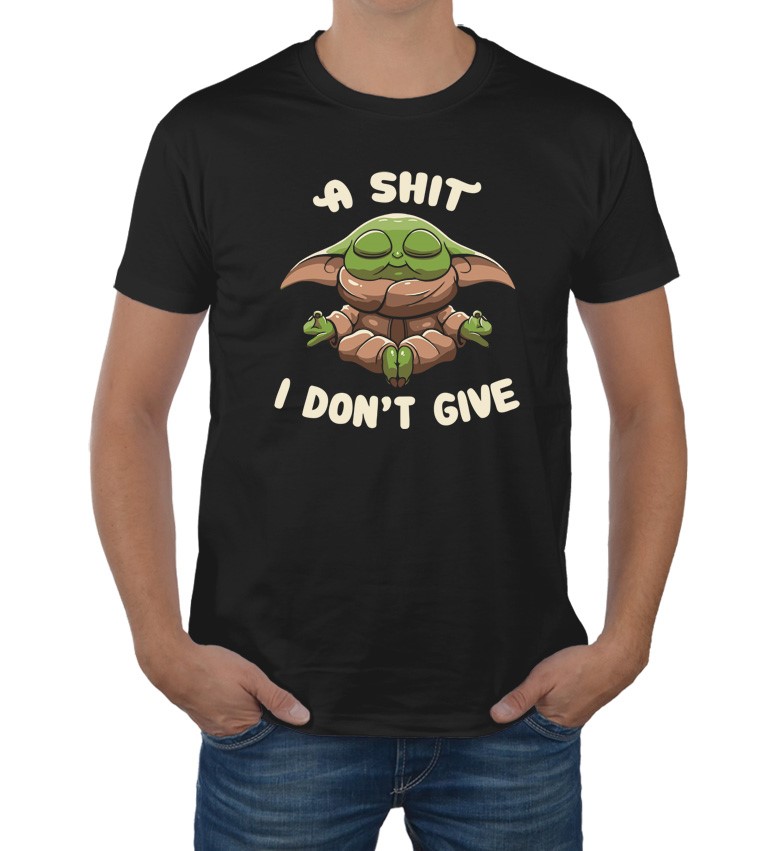Koszulka z nadrukiem No Shit I Give