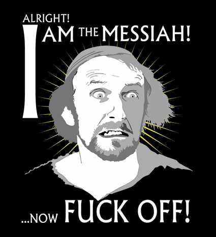 Koszulka z nadrukiem I'm The Messiah