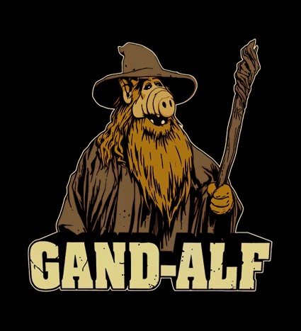 Koszulka z nadrukiem Gand-Alf 2