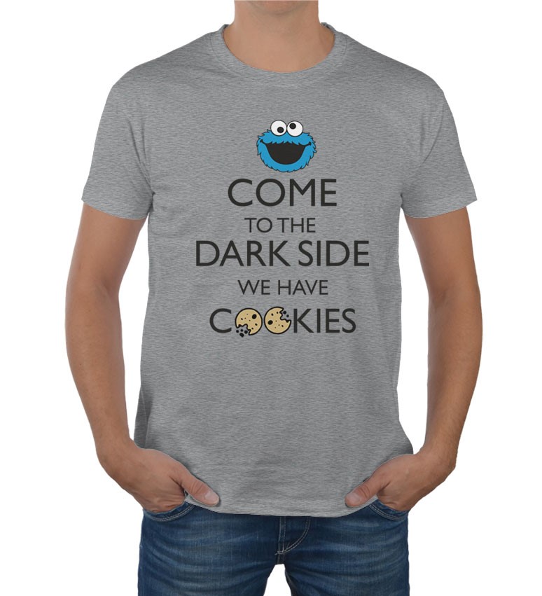Koszulka z nadrukiem Dark Side Cookies