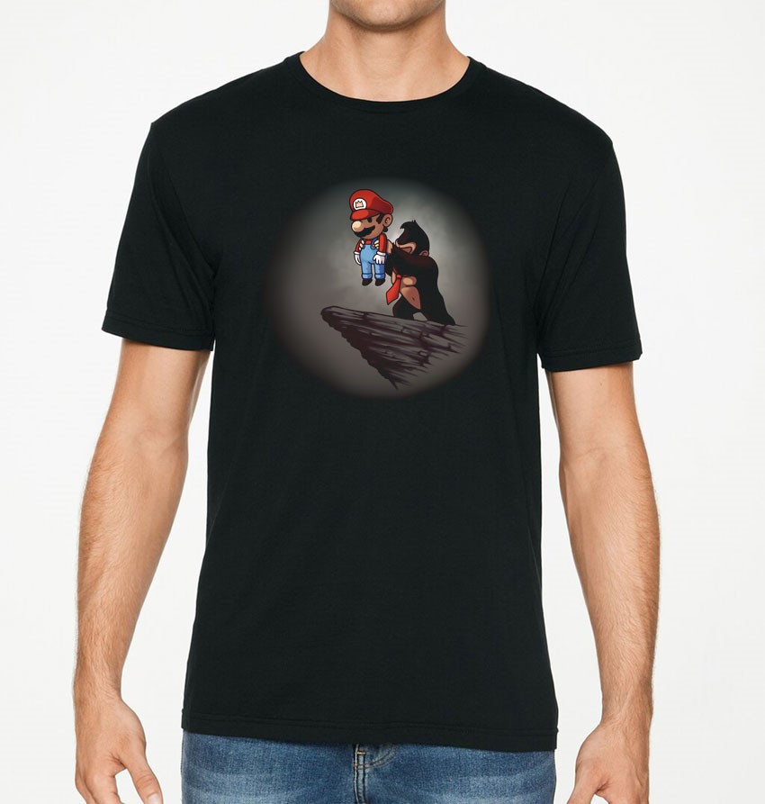 Koszulka z nadrukiem Super Mario Kong