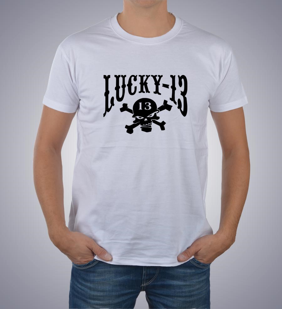 Koszulka z nadrukiem Lucky 13