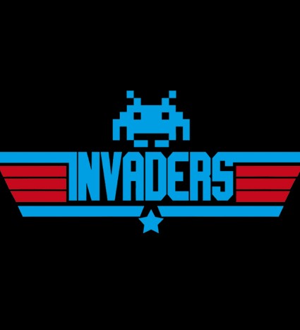 Koszulka z nadrukiem Invaders