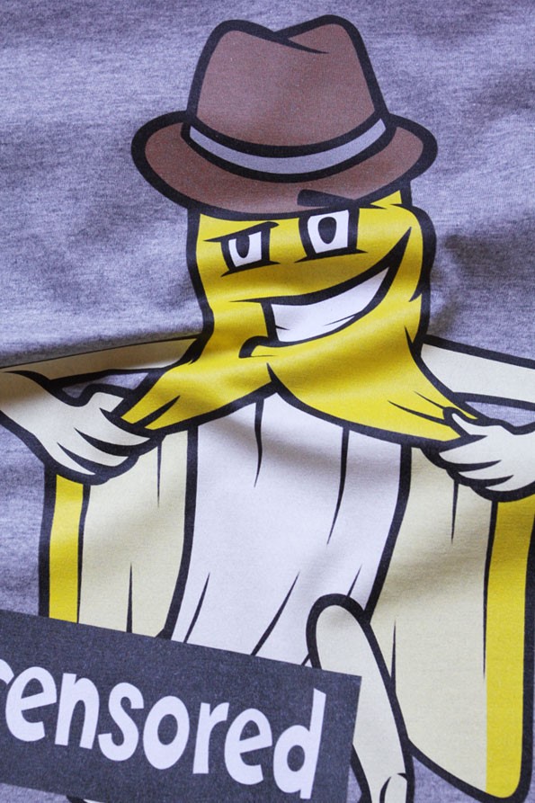 Koszulka z nadrukiem Bezwstydny Banan
