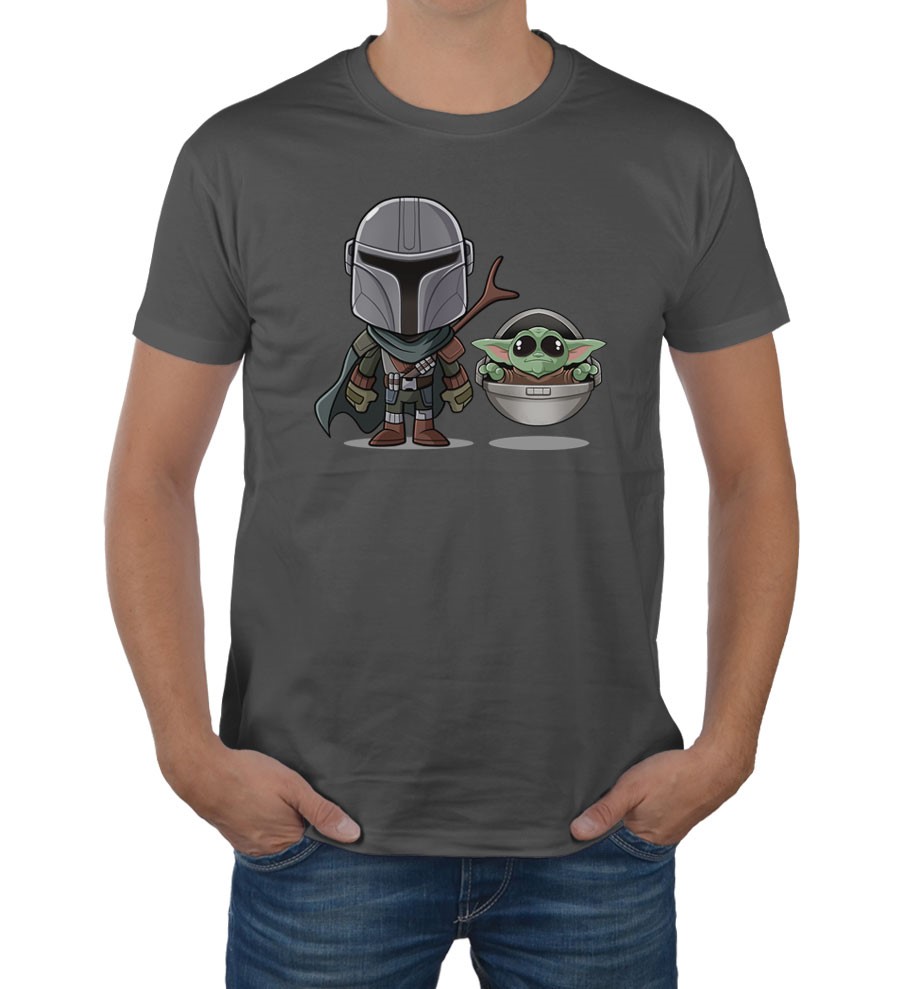 Koszulka z nadrukiem Baby Yoda 1
