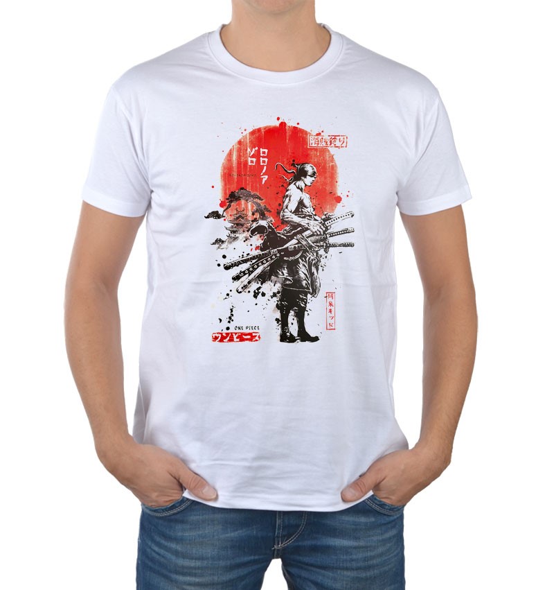 Koszulka z nadrukiem Roronoa Zoro