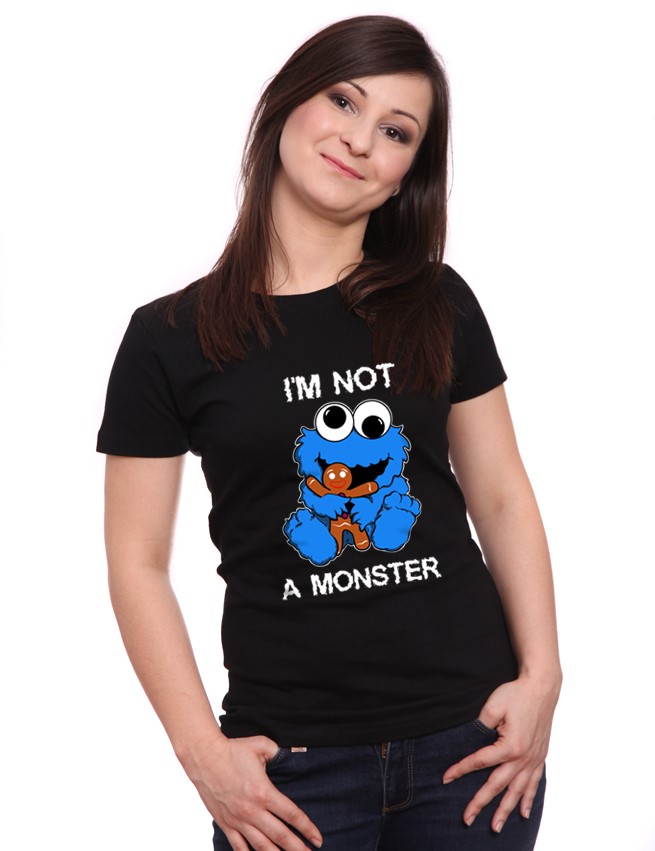 Koszulka damska z nadrukiem Not A Monster