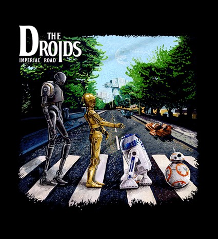 Koszulka z nadrukiem The Droids