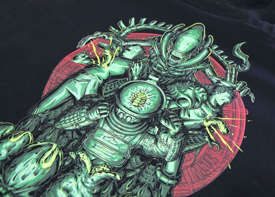 Koszulka z nadrukiem Alien