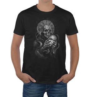 Koszulka z nadrukiem SKULLFACE