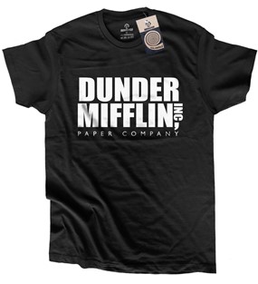 Koszulka z nadrukiem Dunder Mifflin