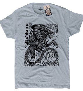 Koszulka z nadrukiem Alien 